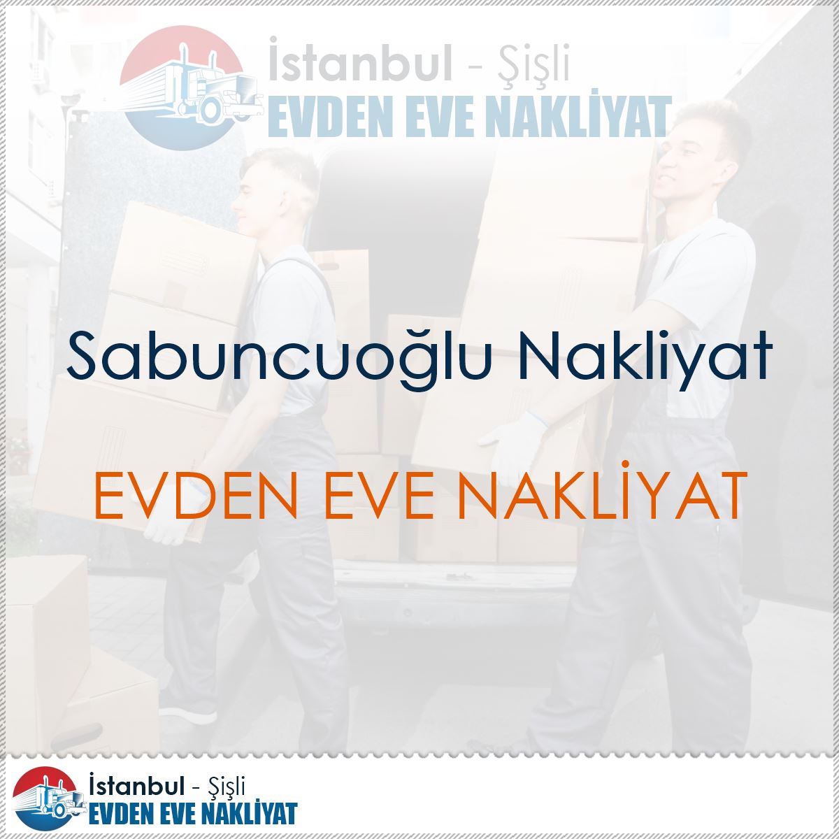 Sabuncuoğlu Nakliyat : Kapak Görseli